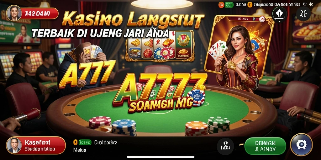 Gambar utama A7777 APK Live Casino Android Indonesia